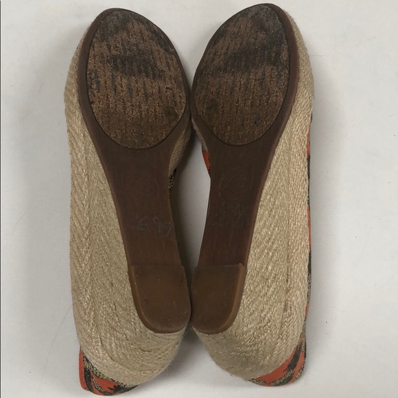Lucky Brand Espadrilles Wedges Shoes Slip Ons 10 - Picture 4 of 7